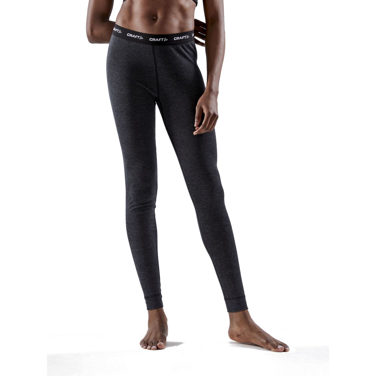 Craft Core Wool Merino, base layer, women, black melange