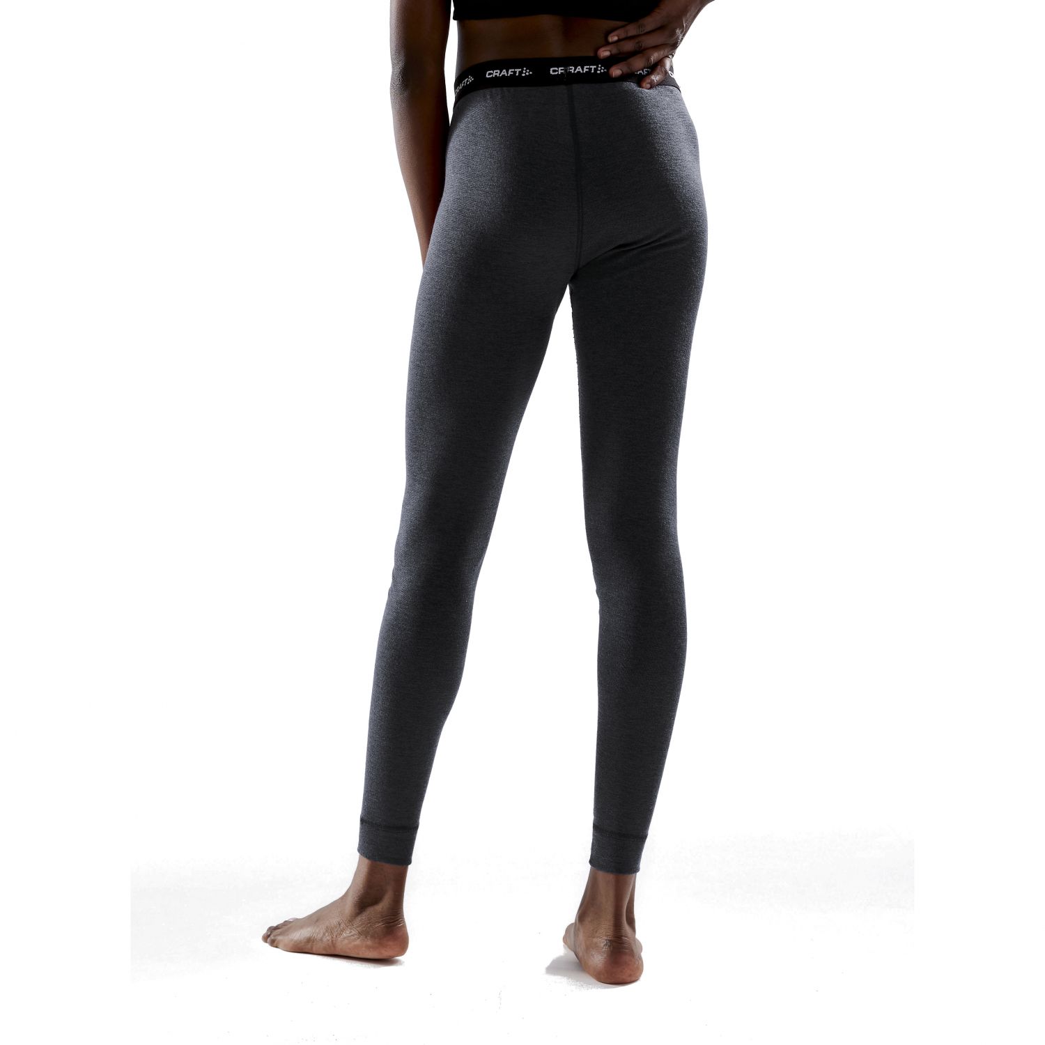 Craft Core Wool Merino, base layer, women, black melange