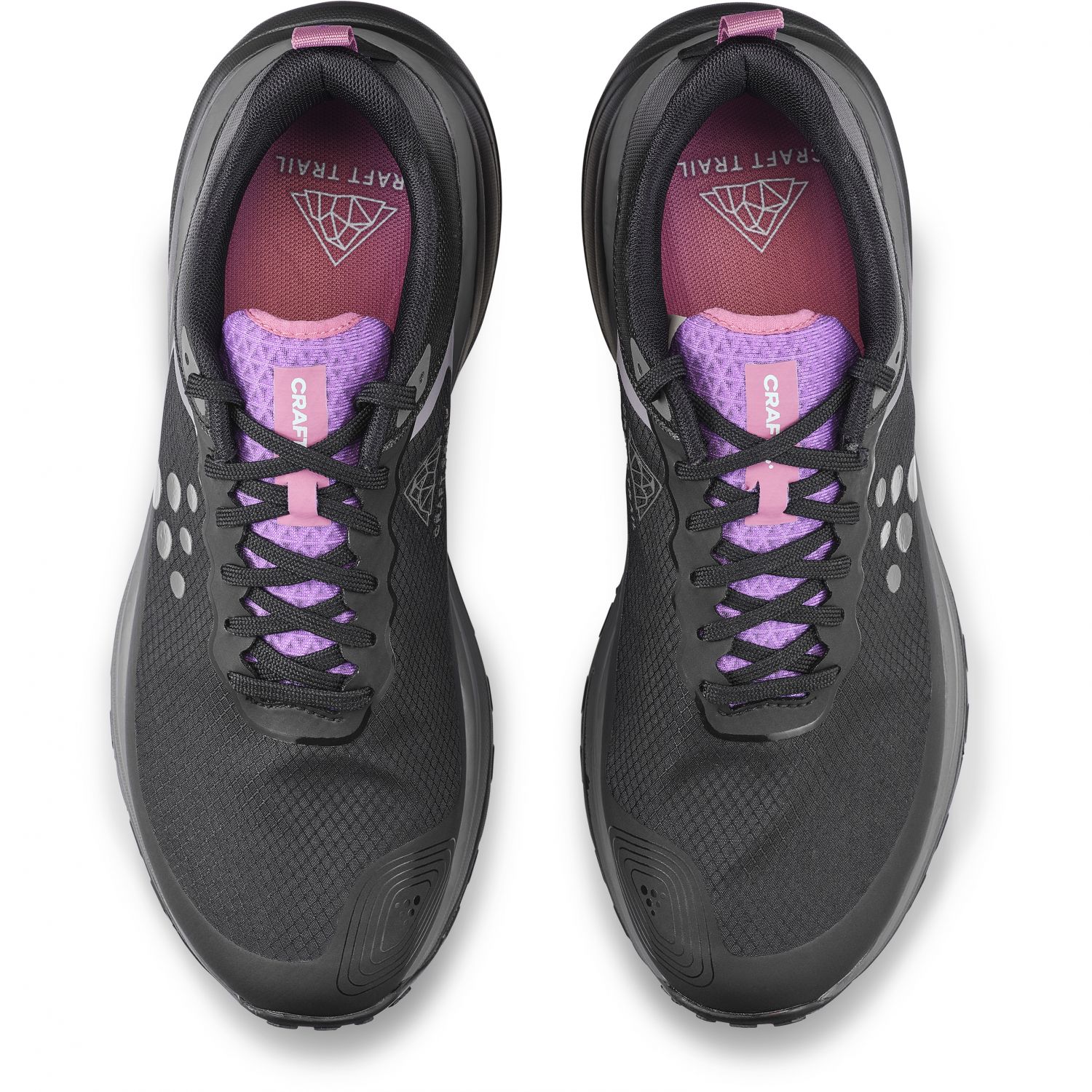 Craft Pure Trail X, Chaussures de trail, femmes, noir