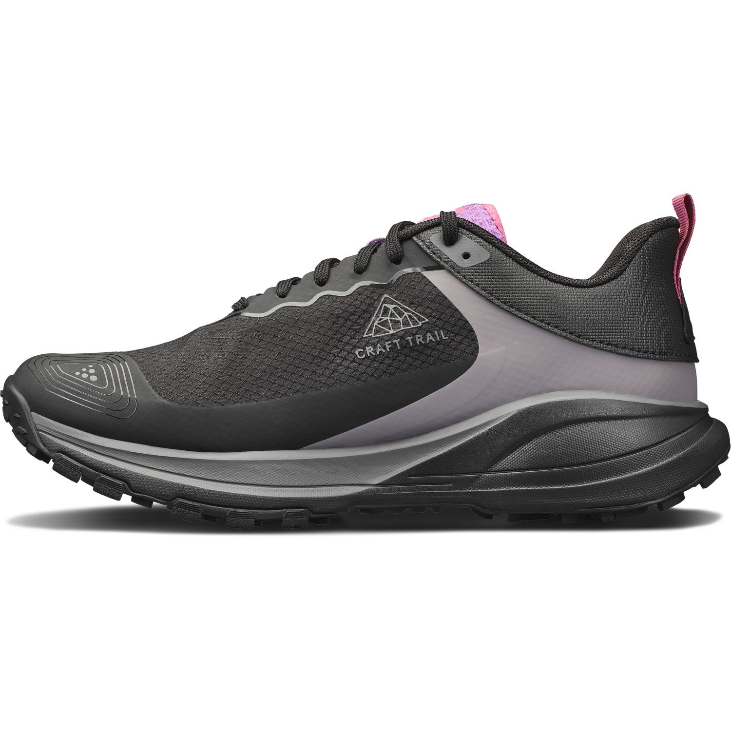 Craft Pure Trail X, Laufschuhe, Herre, schwarz