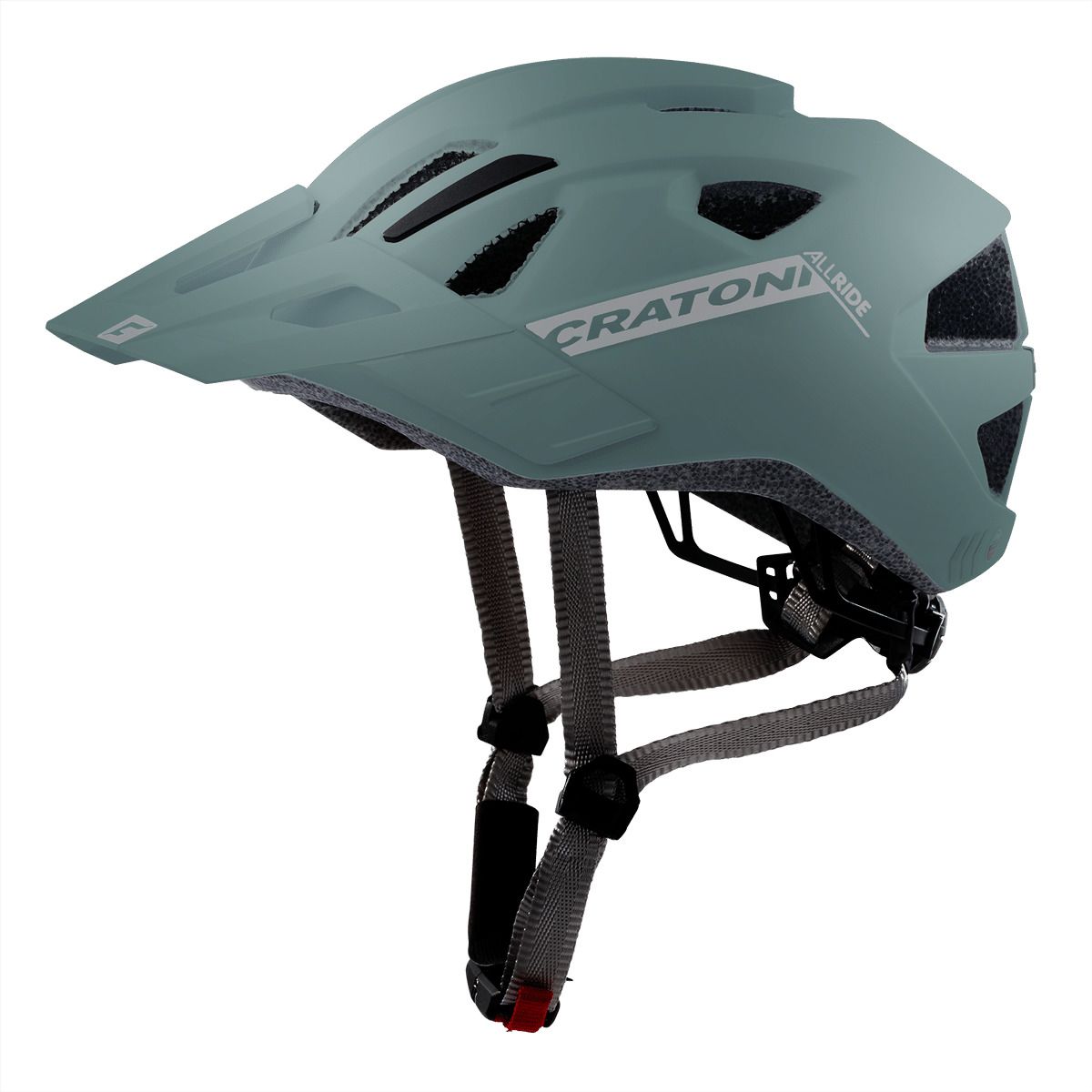 Cratoni Allride, cyklistická helma, matná zelená