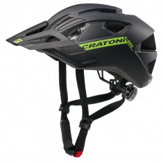 Cratoni Allride JR, cykelhjelm, mat sort