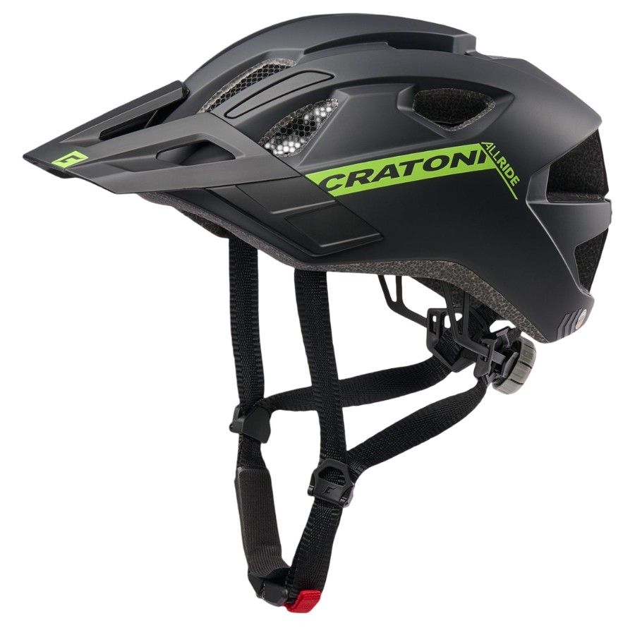 Cratoni Allride JR, kask rowerowy, matowy czarny