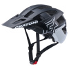 Cratoni Allset Pro, casque de vélo, noir/blanc mat