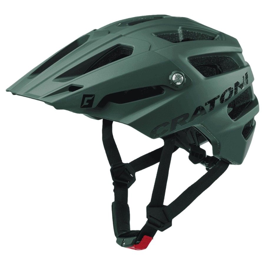 Cratoni Alltrack, casco da bicicletta, verde