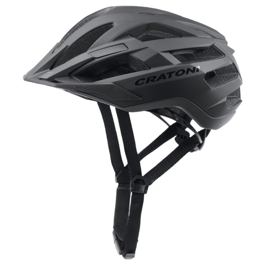 Cratoni C-Boost, casco de bicicleta, negro mate