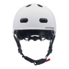 Cratoni C-Mate JR, cască de bicicletă, alb mat/negru