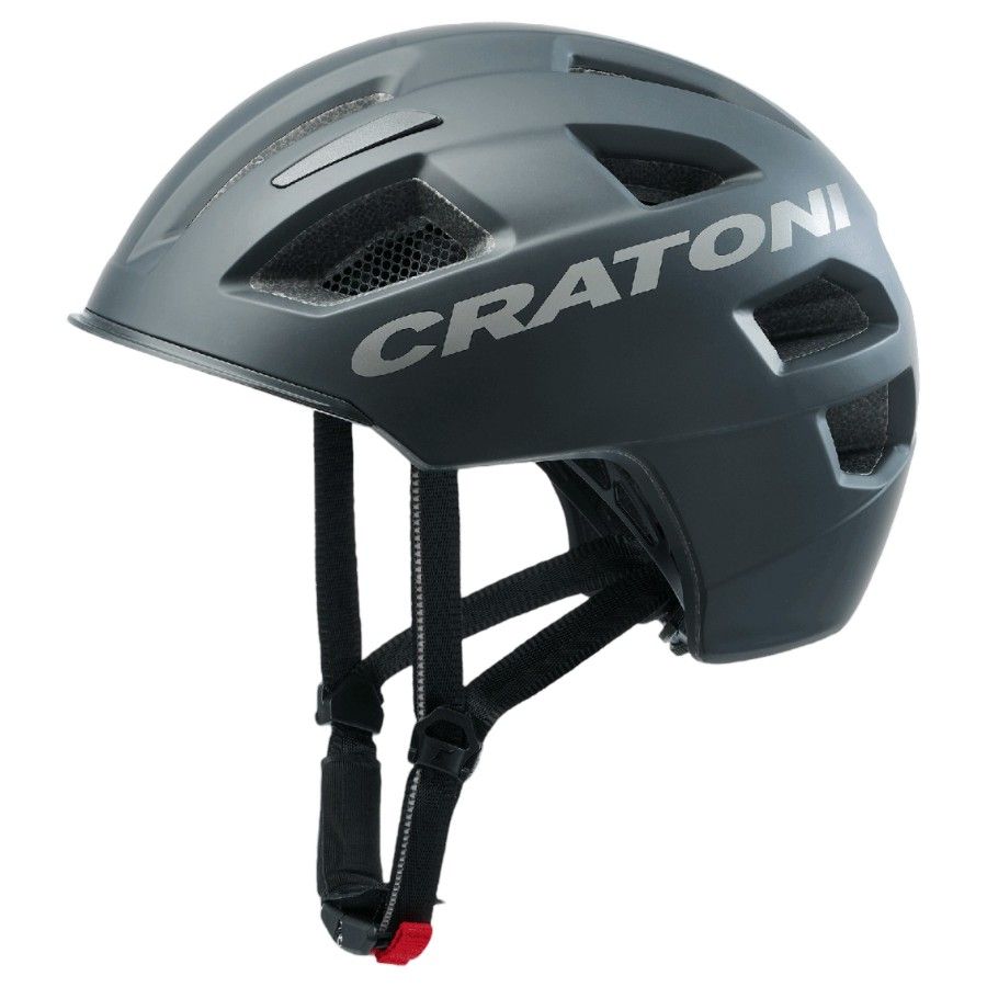 Cratoni C-Pure, fietshelm, mat zwart