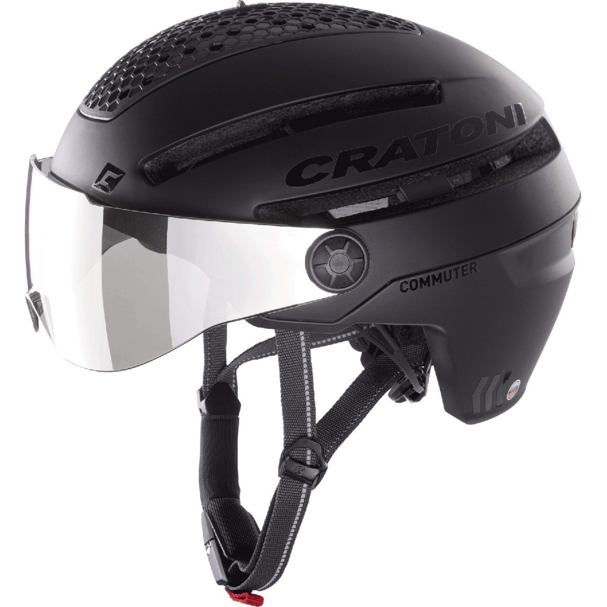 Cratoni Commuter, bike helmet, black