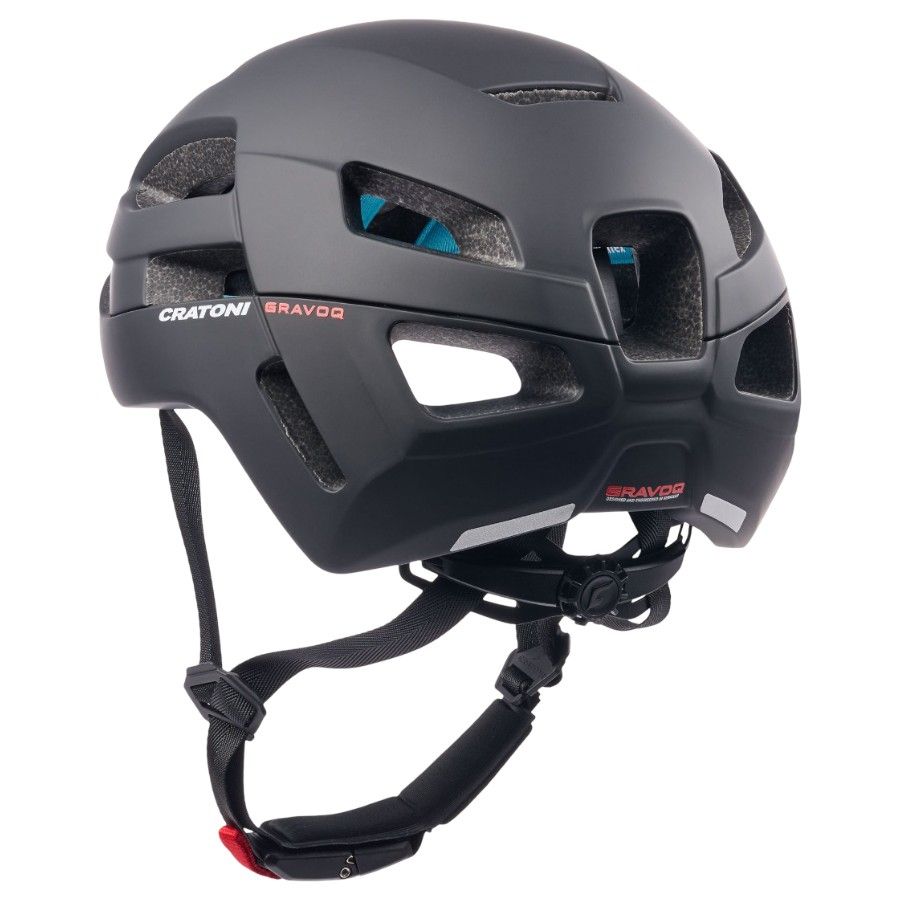 Cratoni Gravoq, casco de bicicleta, verde mate