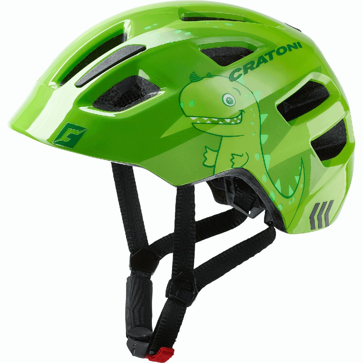 Cratoni Maxster, cască de bicicletă, copii, verde