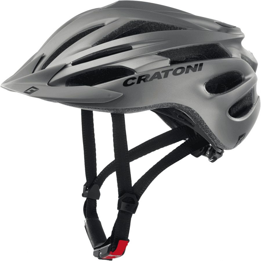 Cratoni Pacer, capacete de bicicleta, cinzento