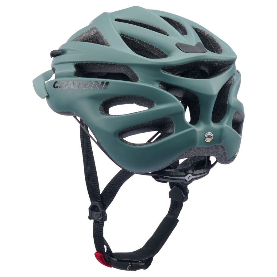 Cratoni Pacer, casco da bicicletta, blu scuro opaco
