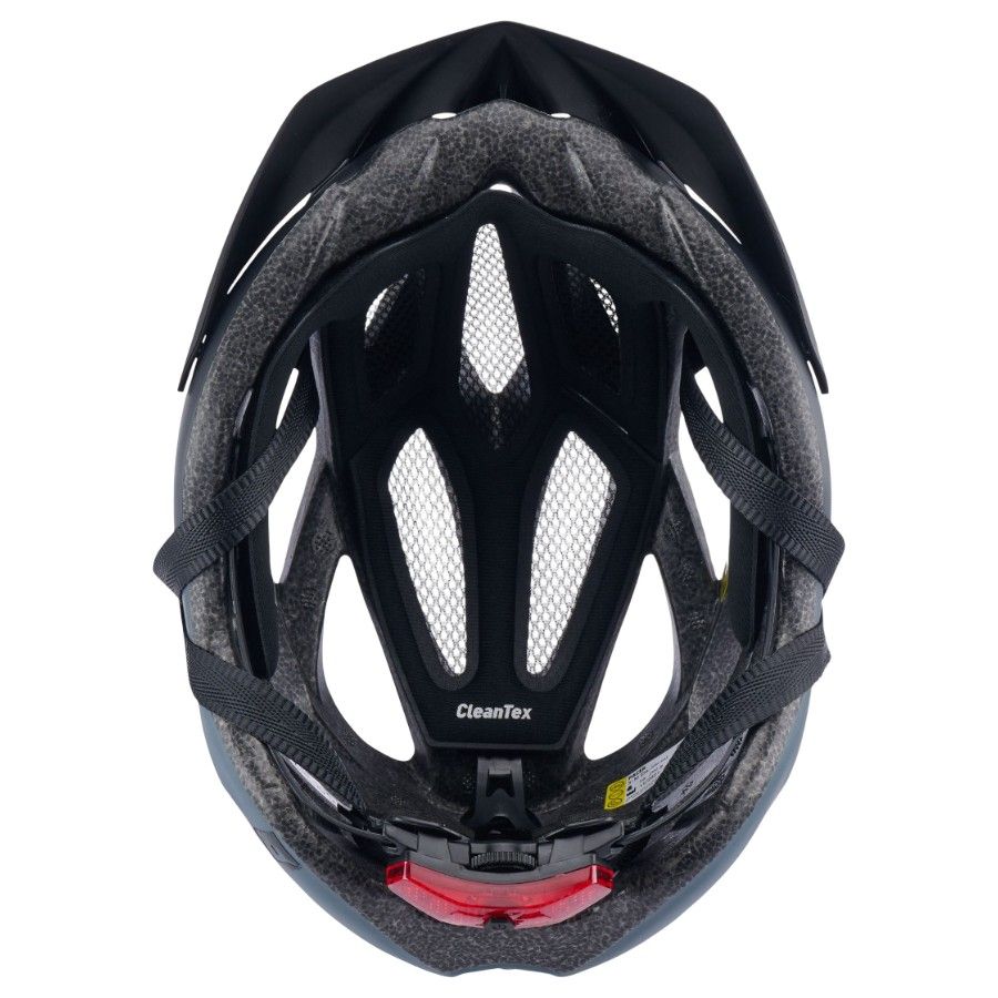 Cratoni Pacer JR, capacete para bicicleta, preto/cinza mate