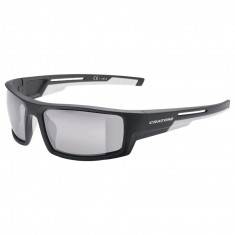 Cratoni Raw Smoke W/ Silver Mirror, Sonnenbrille, schwarz