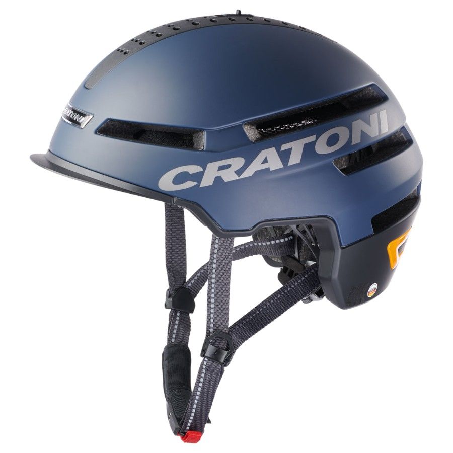 Cratoni Smartride 1.2, kask rowerowy, matowy czarny