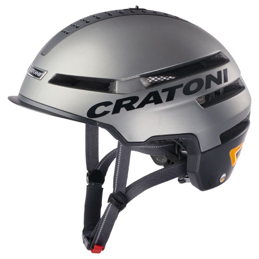 Cratoni Smartride 1.2, kerékpáros sisak, matt fekete