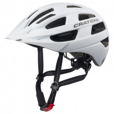Cratoni Velo-X, fietshelm, mat wit