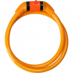 Crazy Safety, cadeado para bicicleta, cor de laranja