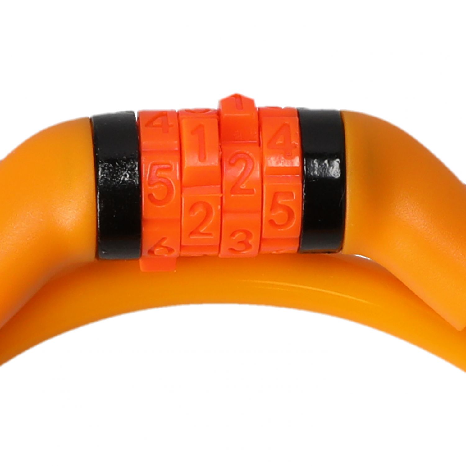 Crazy Safety, cadeado para bicicleta, cor de laranja