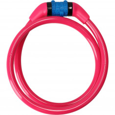 Crazy Safety, cadeado para bicicleta, cor-de-rosa