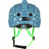 Crazy Safety Chameleon, capacete de bicicleta, júnior, preto/azul