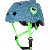 Crazy Safety Chameleon, capacete de bicicleta, júnior, preto/azul
