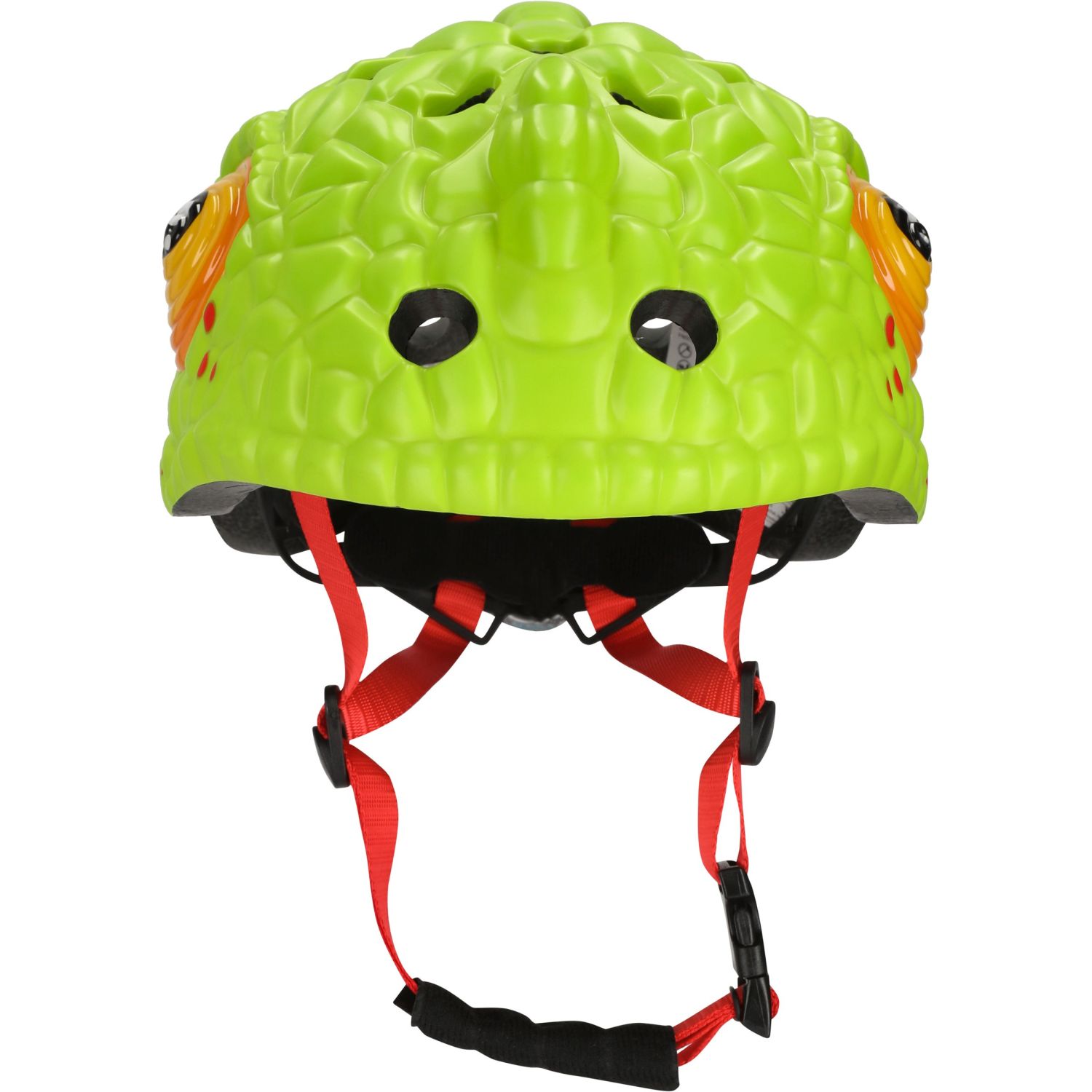 Crazy Safety Chameleon, Sykkelhjelm, Junior, Lime Green
