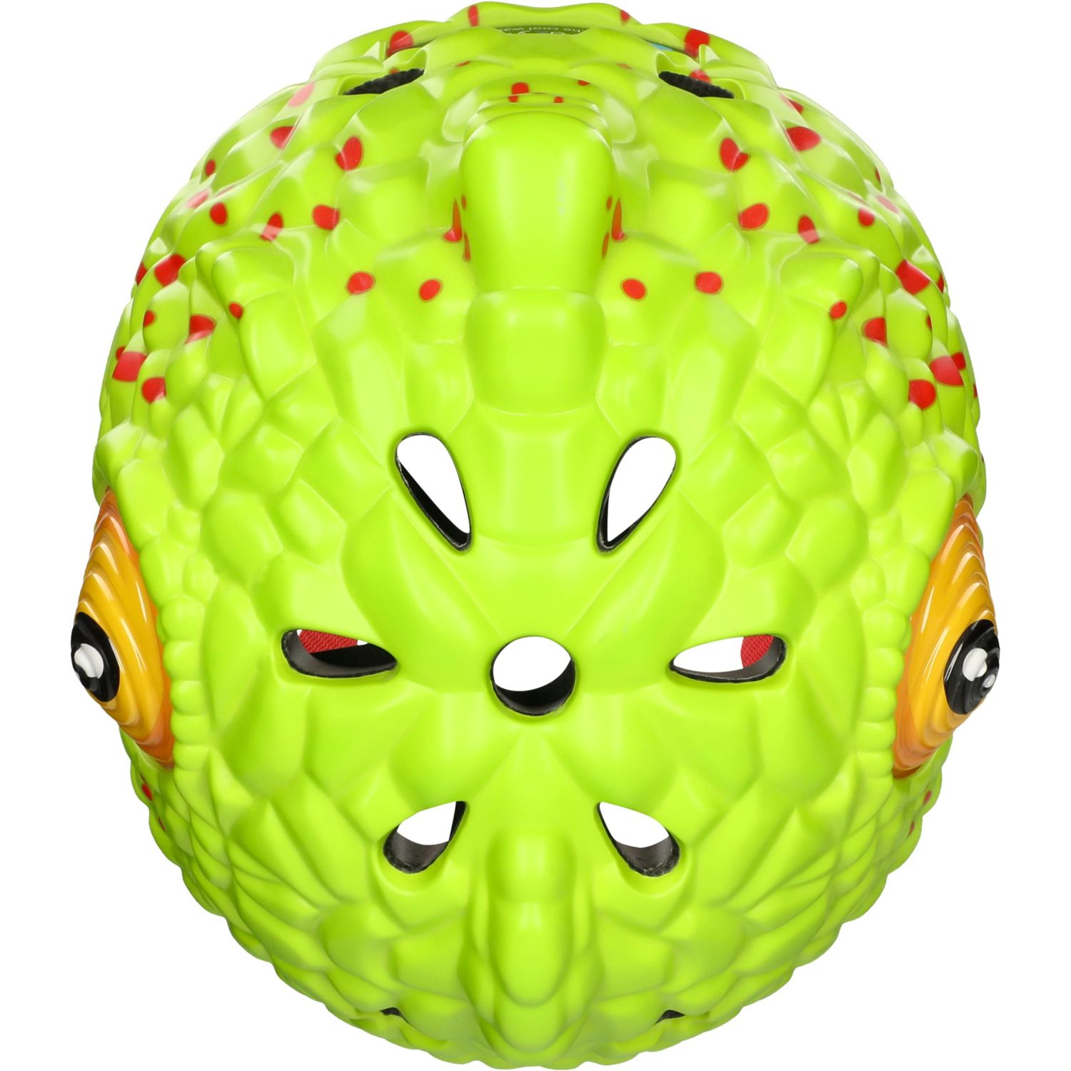 Crazy Safety Chameleon, Sykkelhjelm, Junior, Lime Green