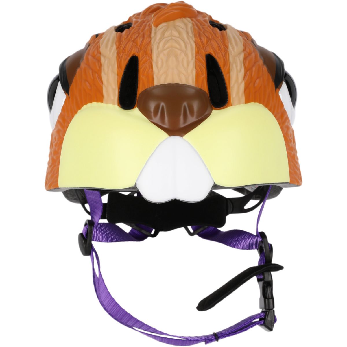 Crazy Safety Chipmunk, cască de bicicletă, junior, maro