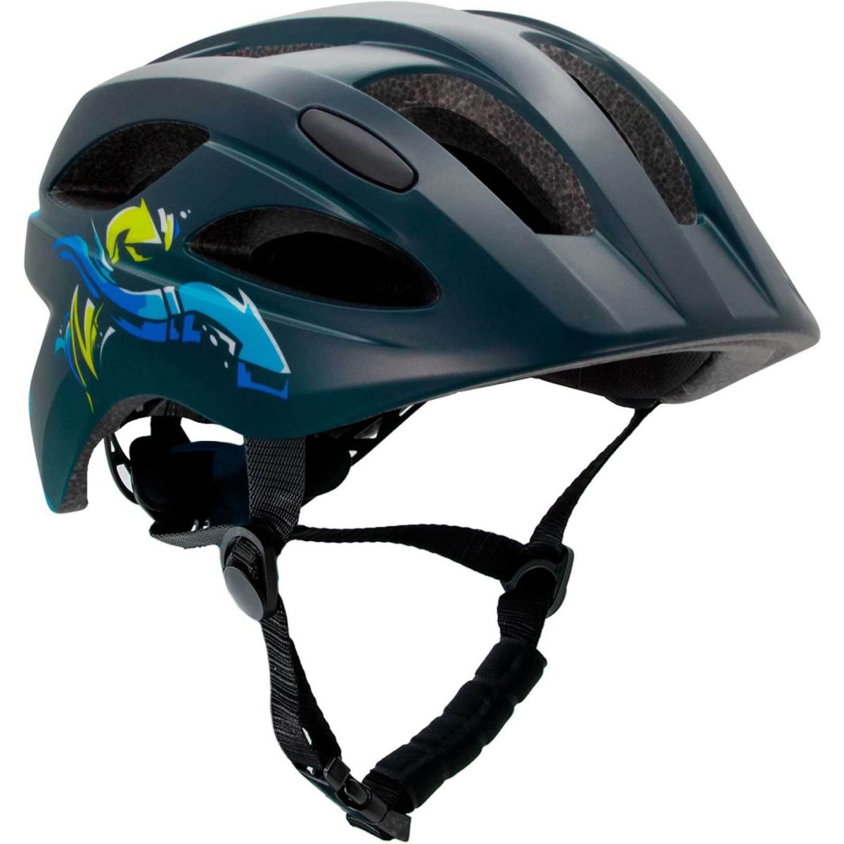 Crazy Safety Cool Arrow, bike helmet, junior, black/blue