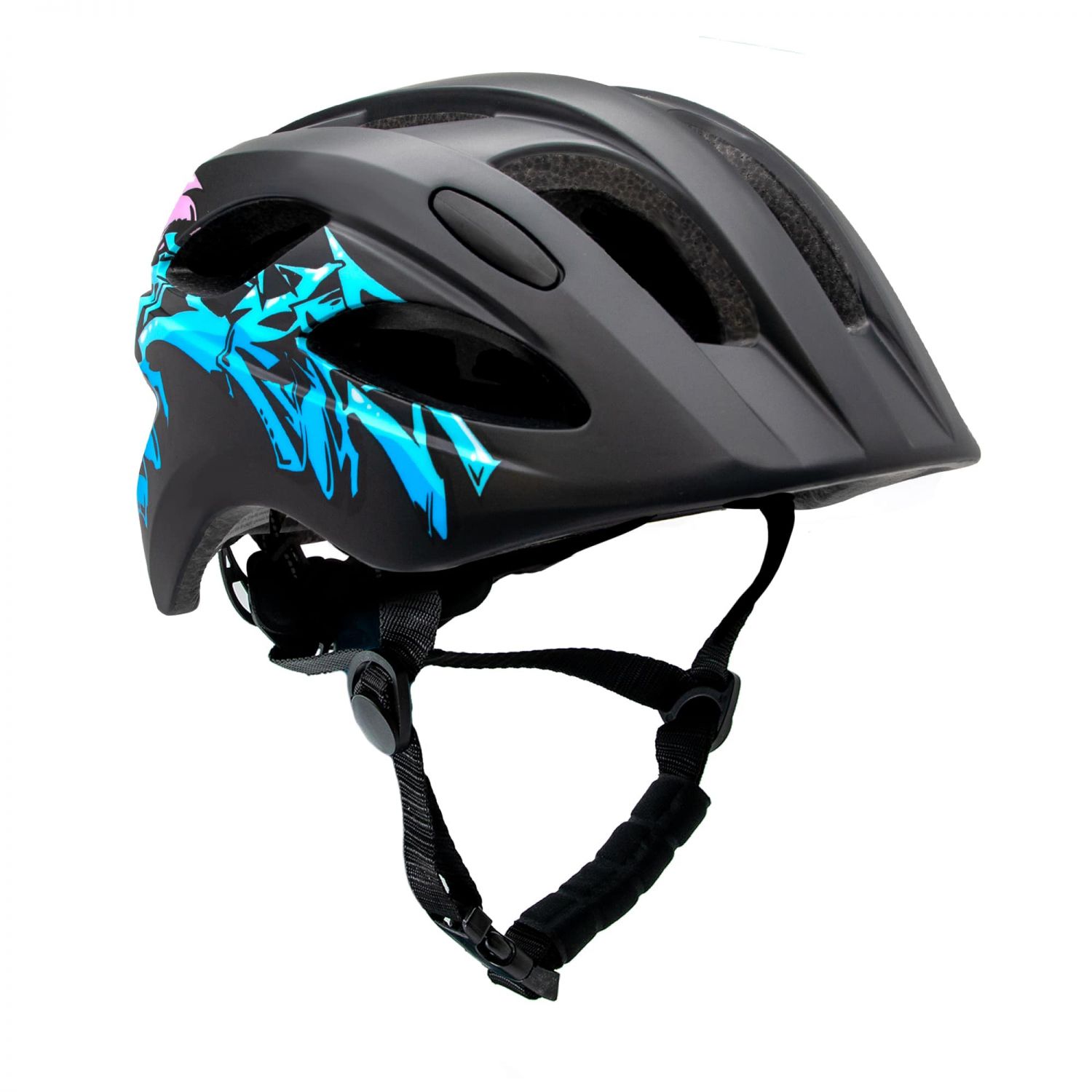 Crazy Safety Cool Grafitti, casque vélo, junior, orange/noir