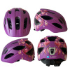 Crazy Safety Cool Heart, cască de bicicletă, junior, violet