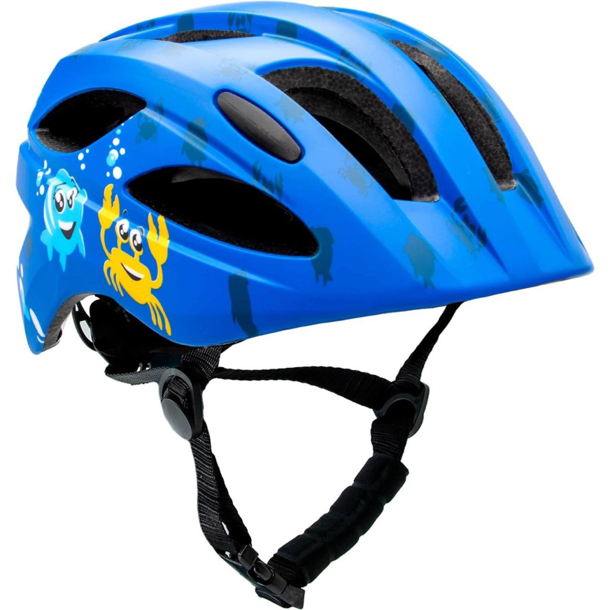 Crazy Safety Cool Sea, capacete para bicicleta, júnior, azul