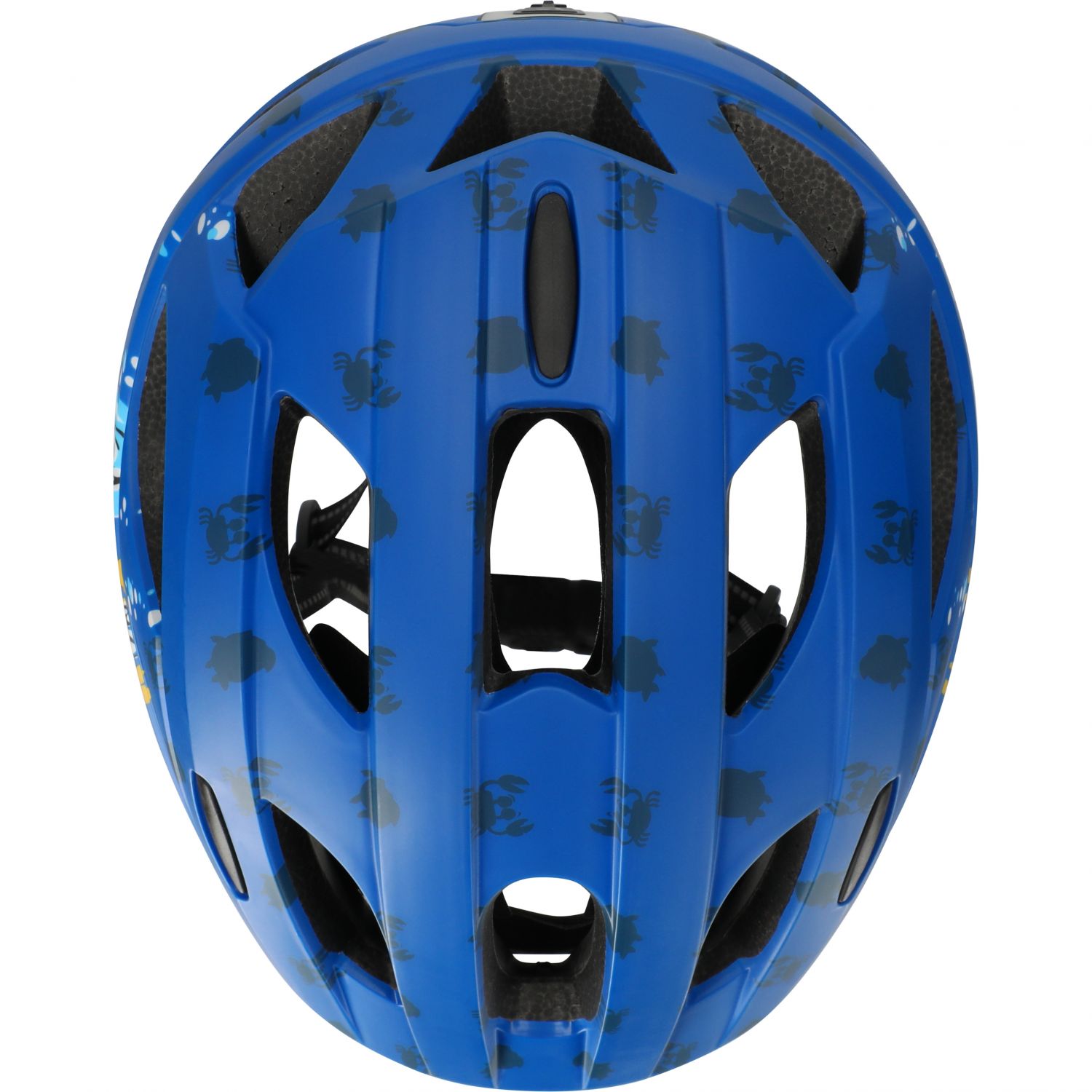 Crazy Safety Cool Sea, casco da bici, junior, blu