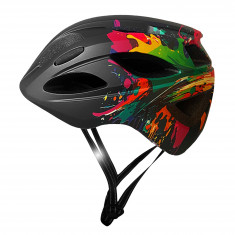 Crazy Safety Cool Splash, Cykelhjälm, Junior, Svart