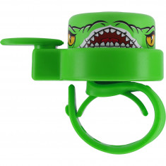 Crazy Safety Crocodile, cyklistický zvonek, zelená
