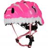 Crazy Safety Dino, capacete para bicicleta, júnior, cor-de-rosa