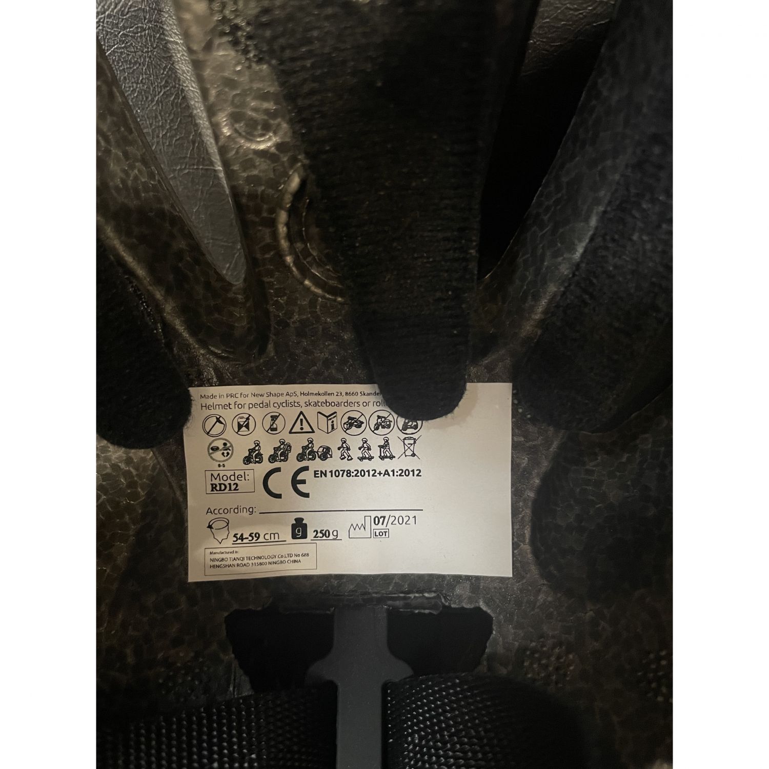 Crazy Safety Empire, capacete de bicicleta, preto
