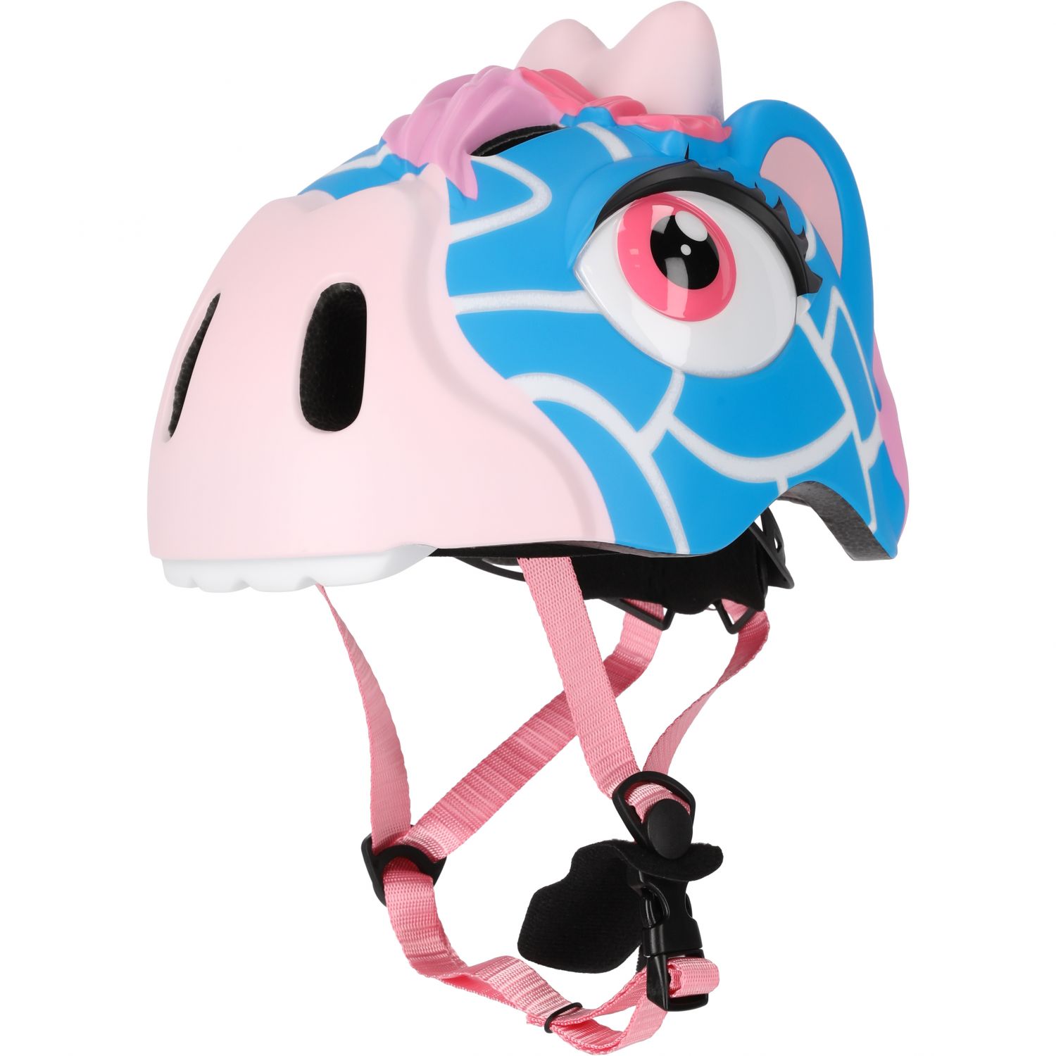 Crazy Safety Giraffe, cyklistická prilba, junior, modrá