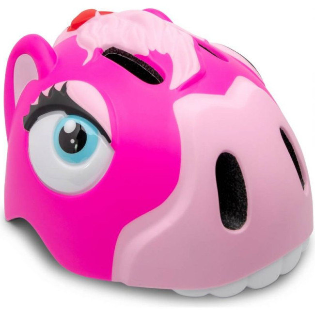 Crazy Safety Horse, casco de bicicleta, junior, rosa