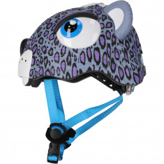 Crazy Safety Leopard, Fahrradhelm, Junior, lila