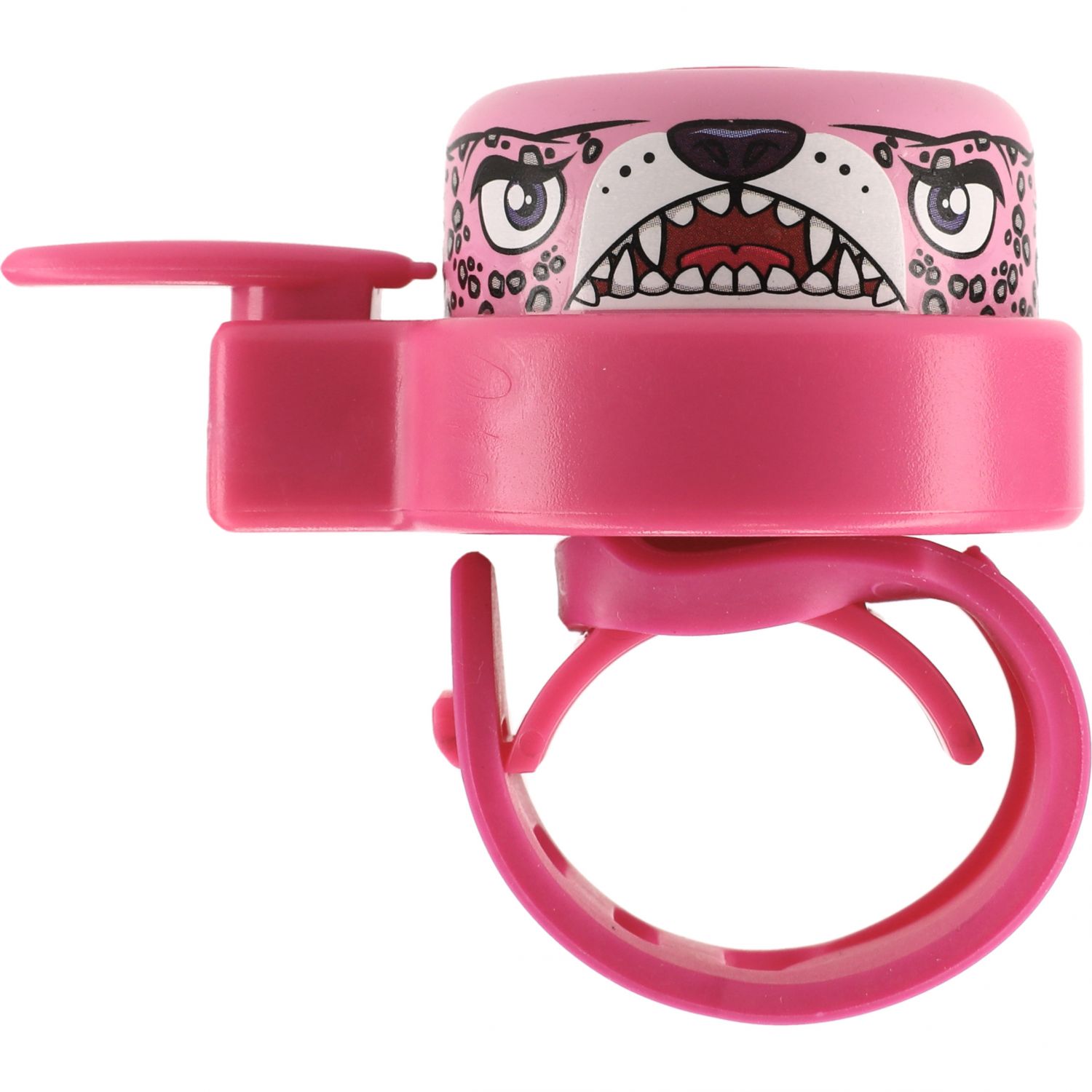 Crazy Safety Leopard, zvonček, ružový