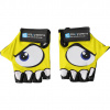 Crazy Safety, luvas de ciclismo, júnior, amarelo