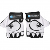 Crazy Safety, luvas de ciclismo, júnior, branco