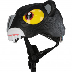Crazy Safety Panther, fietshelm, junior, zwart