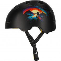 Crazy Safety Rampage Skating, bike helmet, black/orange