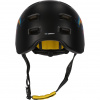 Crazy Safety Rampage Skating, capacete de bicicleta, preto/laranja