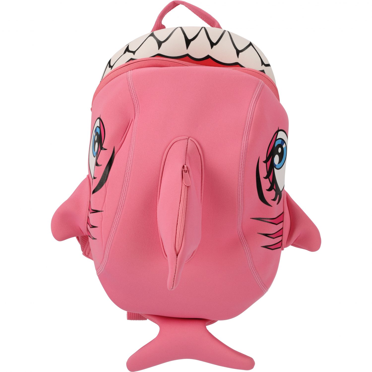 Crazy Safety Shark, batoh, junior, ružový