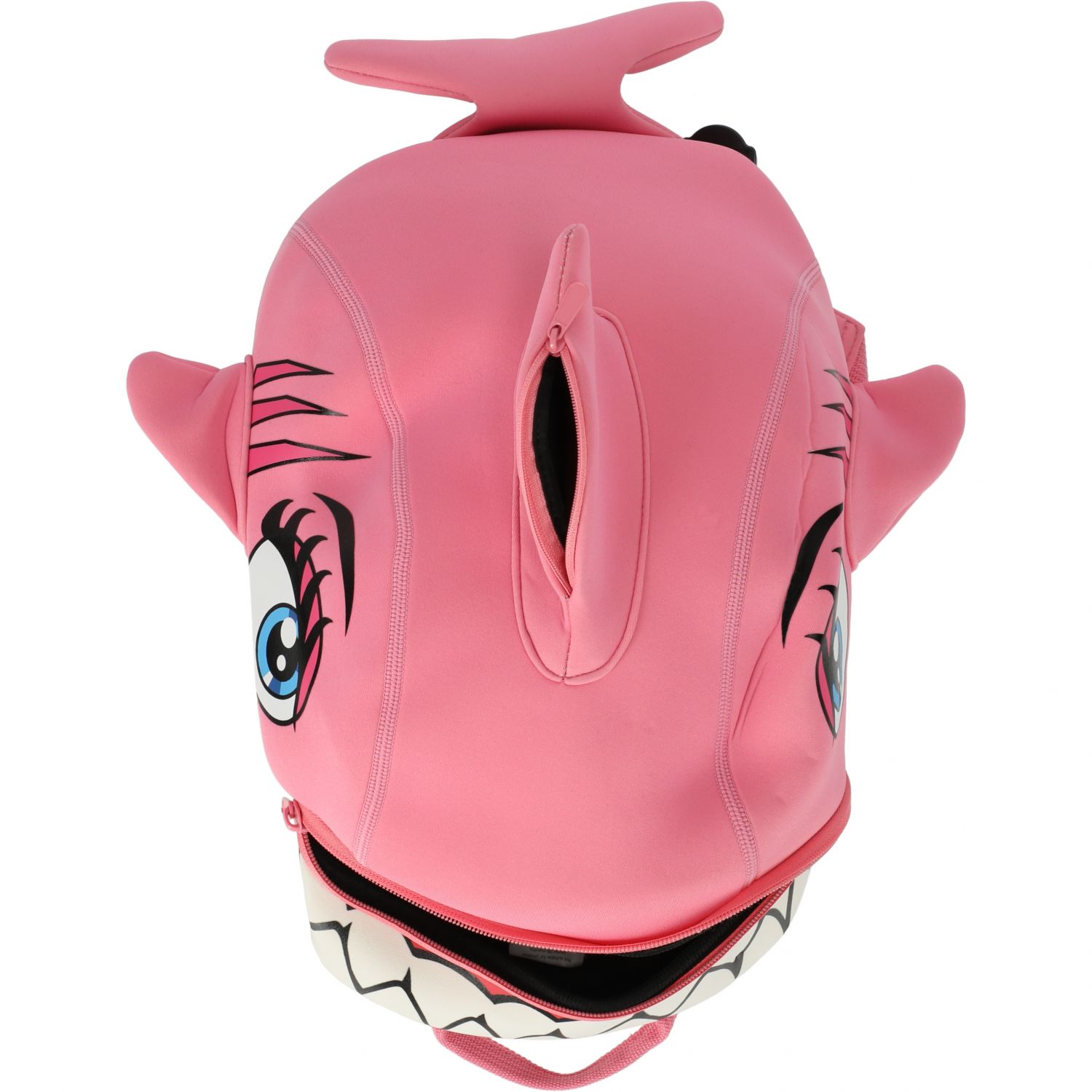 Crazy Safety Shark, batoh, junior, ružový